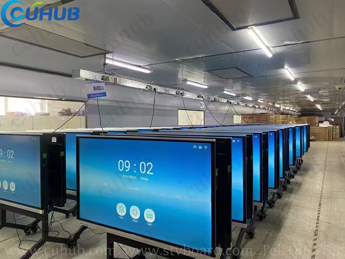 Az LCD All-in-One gépgyártási bázis kettős áttörést ér el a termelési kapacitásban és a minőségben