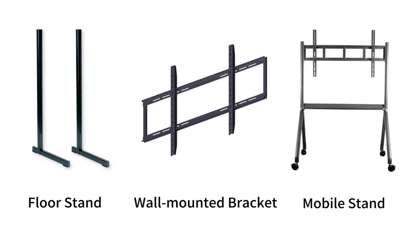 Hogyan válasszuk ki a megfelelő interaktív kijelzőállványt? Három típusú állvány elemzése